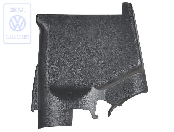 Cover for steering tube for Golf Mk1 convertible