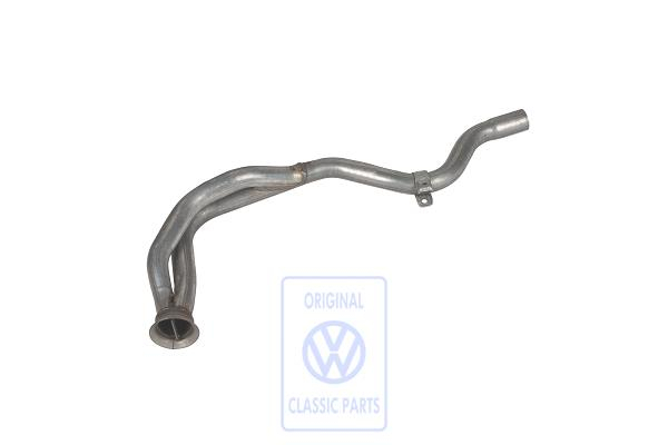 Exhaust pipe for VW Golf Mk2