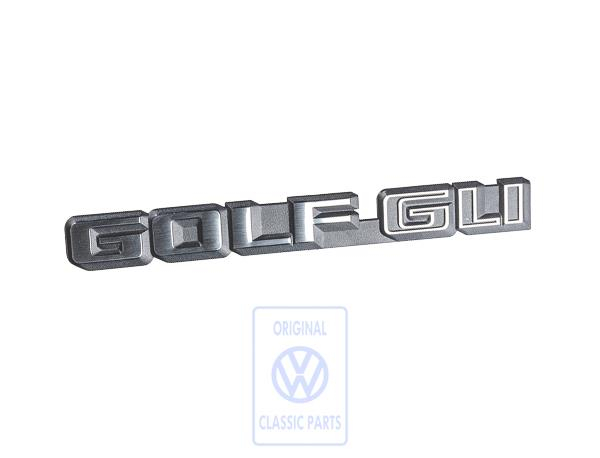 Golf GLI emblem for VW Golf Mk1 Convertible