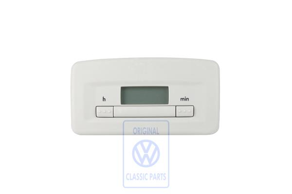 Digital clock for VW New Beetle