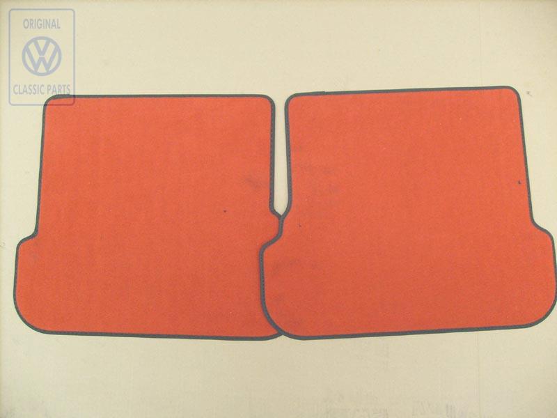 Floor mats for VW Golf Mk4 Convertible