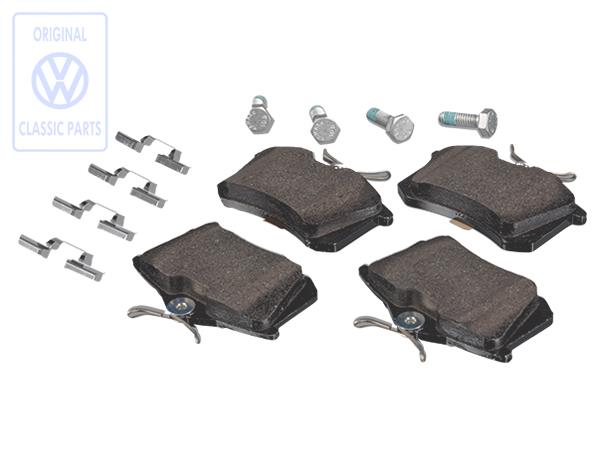 Set of brake pads for VW Golf Mk2
