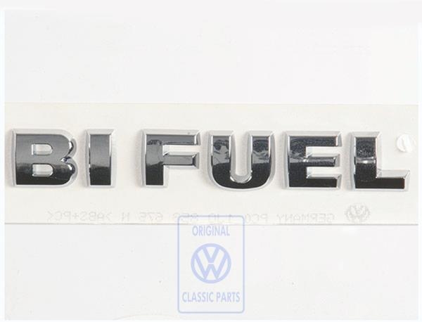 Inscription for VW Golf Mk4