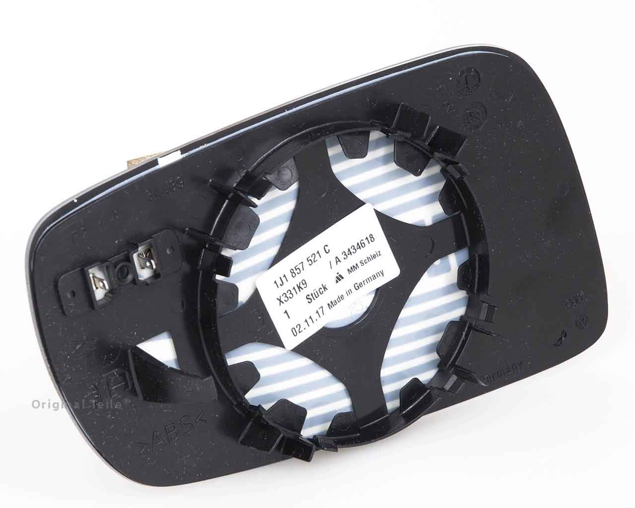 Mirror glass for VW Golf Mk4
