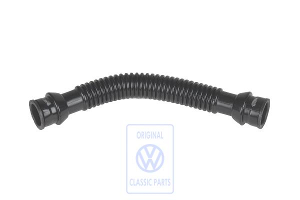 Vent line for VW Eos
