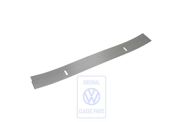 Cover plate for end beam