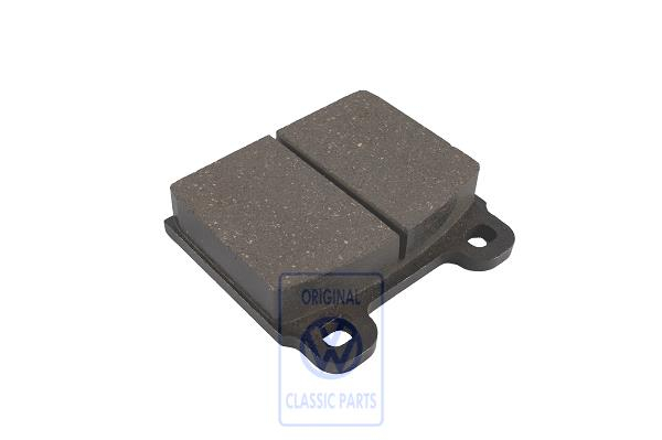 Brake pads (1 set) disc brake Transporter T2 T3