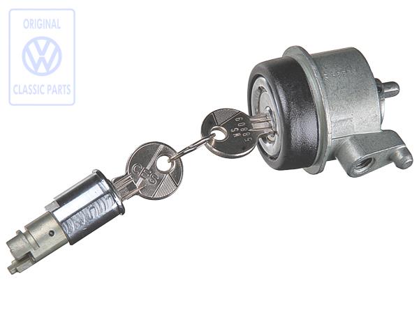 Lock cylinder for VW T3