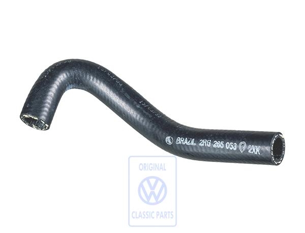 Return hose for heating system in a Volkswagen L80.