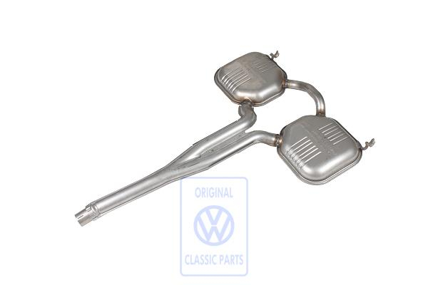 Middle silencer exhaust system Passat B3 B4 Syncro