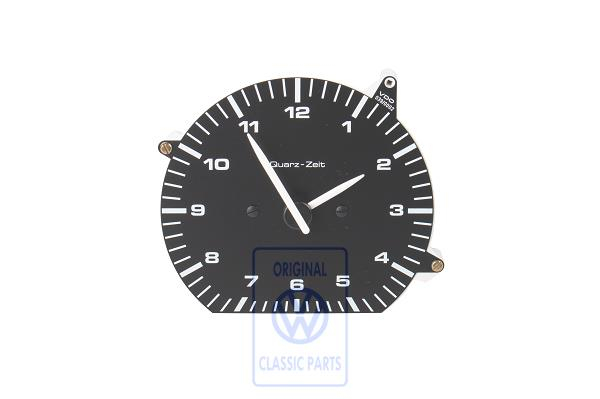 Analogue clock for VW T4