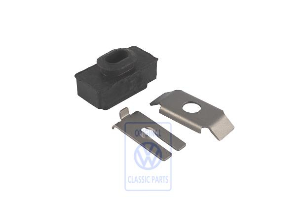 Clutch cable fixing parts