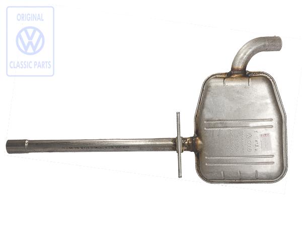 Exhaust silencer for VW Corrado