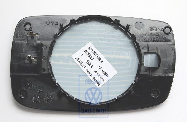 Mirror glass for VW Corrado