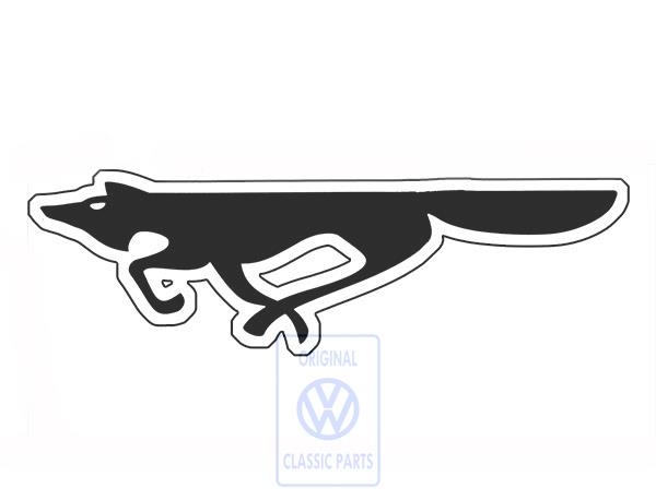 Rear Emblem RAPOSA for VW Fox