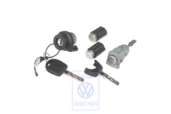 Lock cylinder for VW Fox
