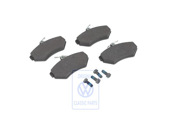 Brake pad set for VW Lupo, Polo 6N