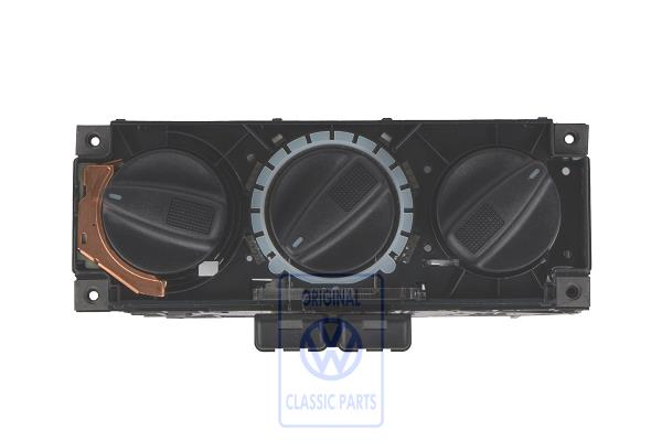 Fresh air and heater control for Polo 6N