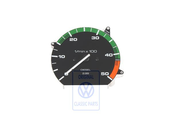 Revolution counter for VW T4