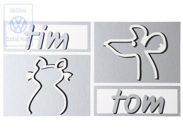 Foil trim for VW T4