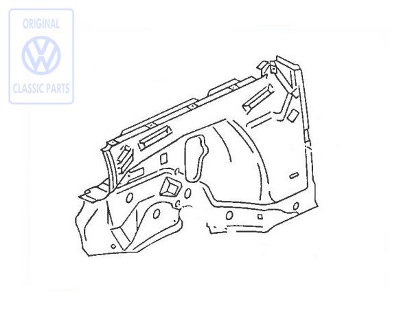 Wheel housing for VW Polo MK2