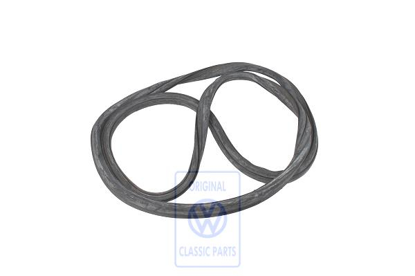 Rear window seal for VW Polo Mk2