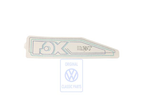 Trim strip for VW Polo Mk2