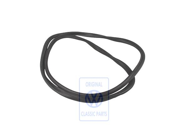 Rear window seal for VW Polo Mk2