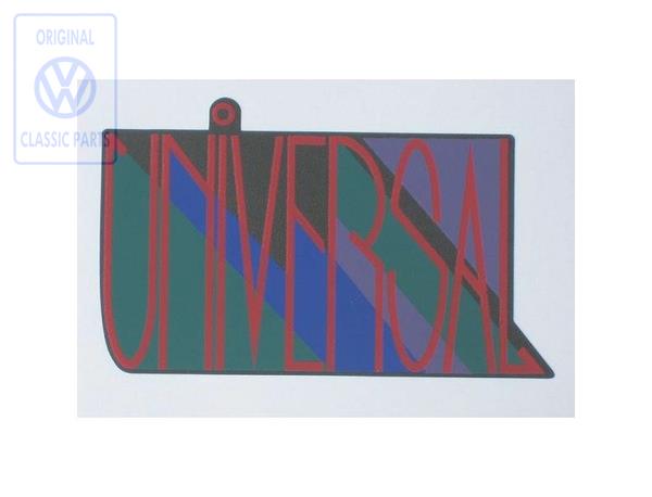 Lettering for VW Polo Mk2