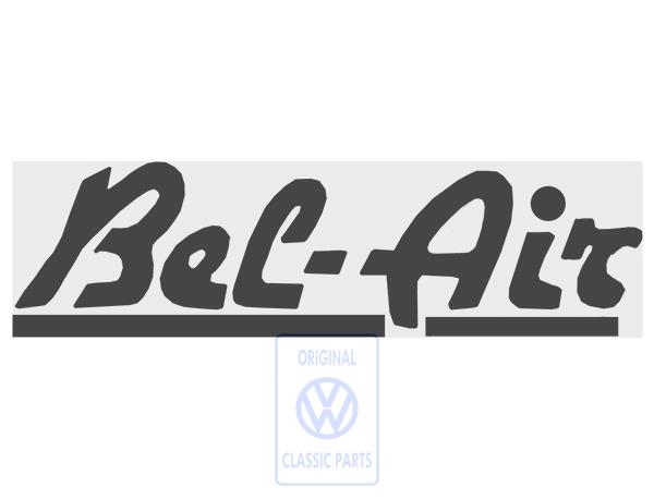 Film lettering for VW Polo