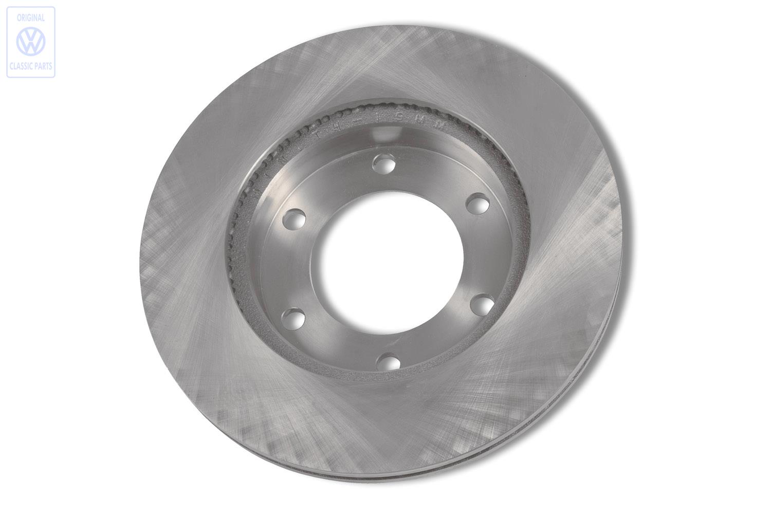 Front brake disc for VW Taro