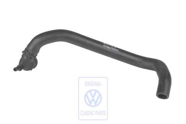 Coolant hose for VW New Beetle