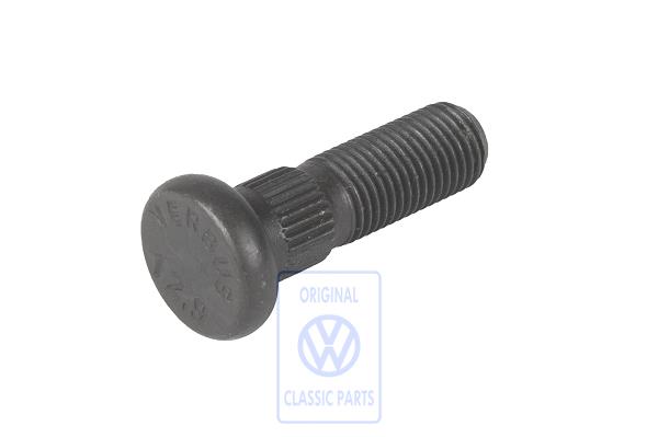Press fit bolt