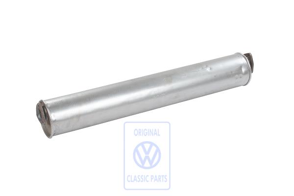 Exhaust silencer for VW T3