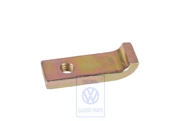 threaded plate