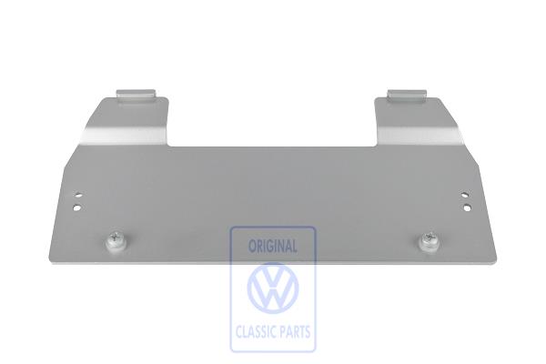 Licence plate holder for VW Vento