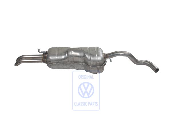 Rear silencer for VW Golf Mk4