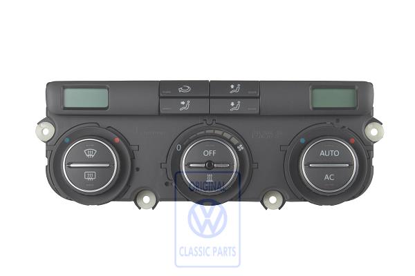 Display and control panel for VW EOS