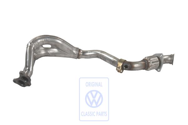 Exhaust pipe for VW Polo Classic