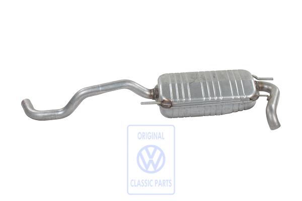 Silencer for VW Polo Mk3