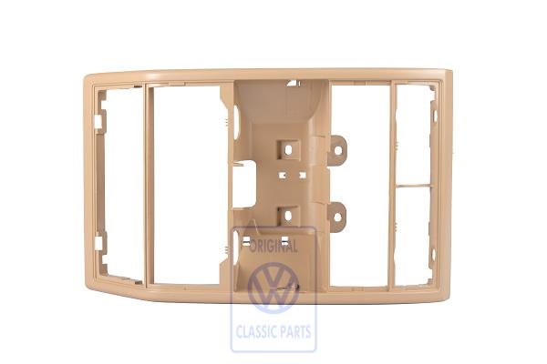 Roof console for VW T5