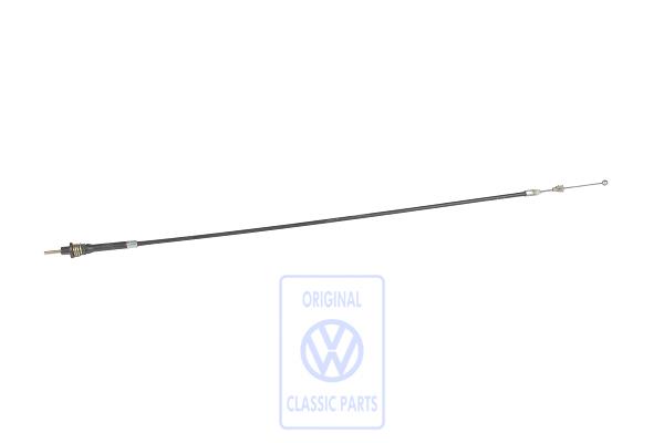 Cold starting aid cable for VW Taro