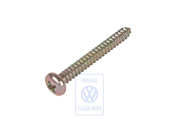 Lens tapping screw