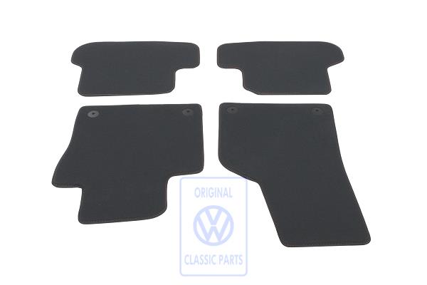 Floor mats for VW Beetle Convertible