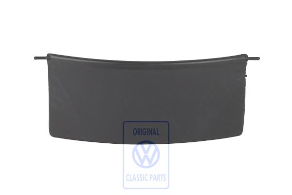 Dust cover for VW New Beetle