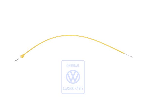 Control flap cable for VW New Beetle