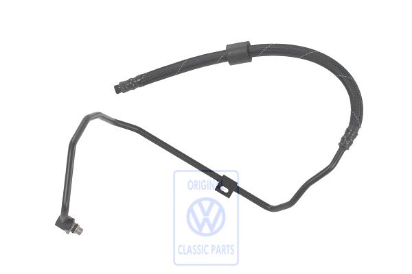 Oil pressure line for VW Phaeton