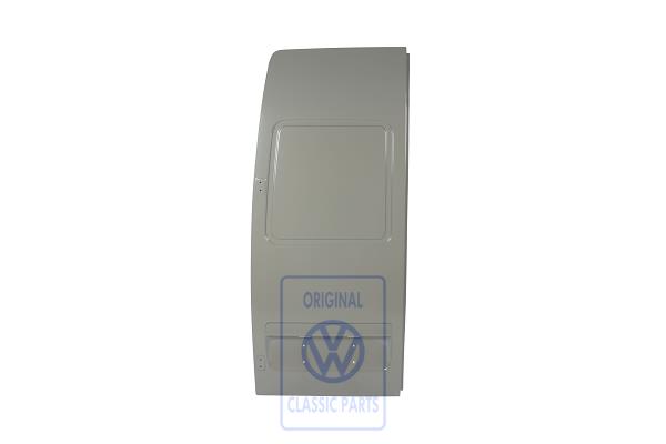 high wing door without window opening left