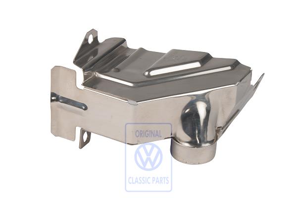 Deflector plate for VW Passat B2