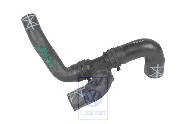 Water hose for VW Golf Mk4, Bora